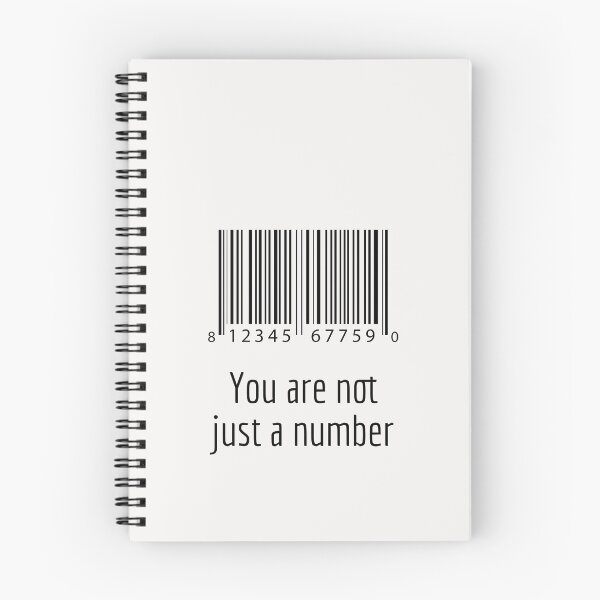 Item preview, You Are Not Just a Number – Minimal Barcode Phone Case designed and sold by Giota29.