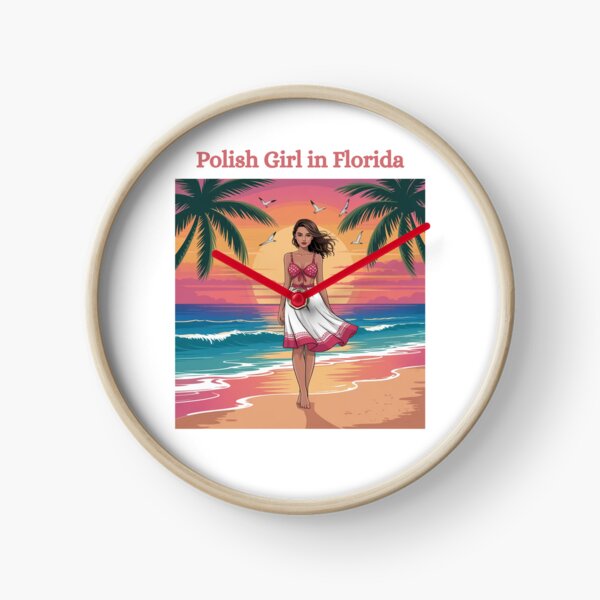 Item preview, Polish Girl in Florida – Sunshine Vibes Tee designed and sold by Goodvibemini.