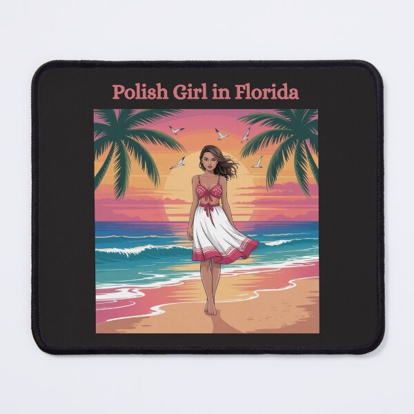 Item preview, Polish Girl in Florida – Sunshine Vibes Tee designed and sold by Goodvibemini.