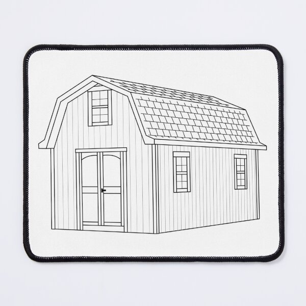 Item preview, Gambrel Shed designed and sold by ShedSheets.