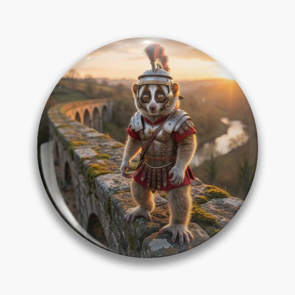 Item preview, Stalwart Slow Loris on Guard Duty  designed and sold by Tridentulus.