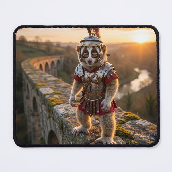 Item preview, Stalwart Slow Loris on Guard Duty  designed and sold by Tridentulus.