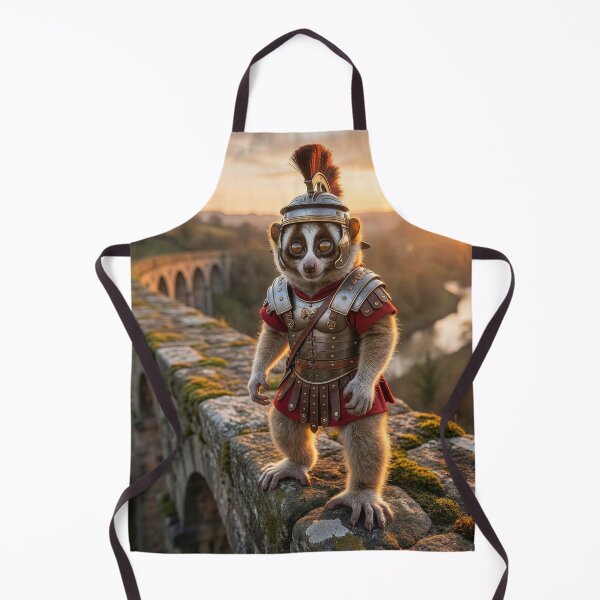 Item preview, Stalwart Slow Loris on Guard Duty designed and sold by Tridentulus.