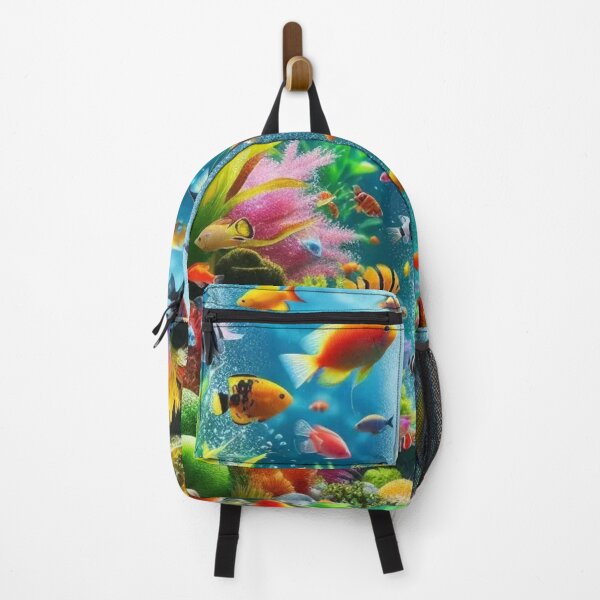 Item preview, Colorful Tropical Aquarium designed and sold by TinCatOutPost.
