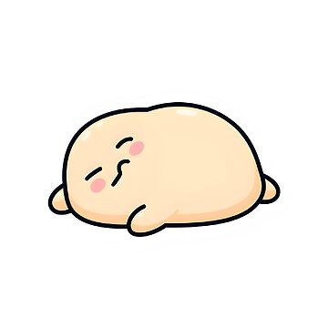 Artwork thumbnail, Bare Minimum Club – Relatable Lazy Mood Sticker by StickerNexa