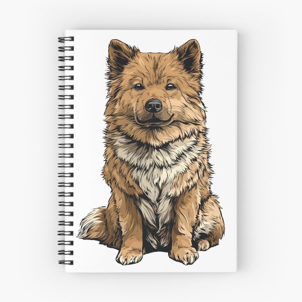 Item preview, Finnish Spitz Dog Illustration designed and sold by whyitsme.
