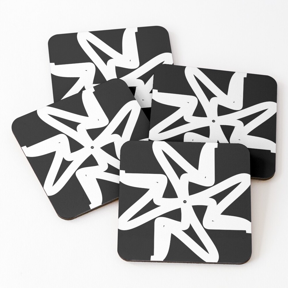 Item preview, Coasters (Set of 4) designed and sold by XUSRedbubble.