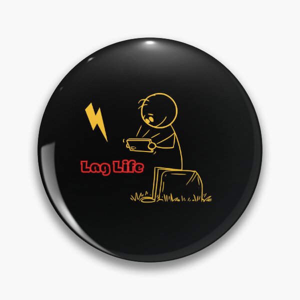 Item preview, Lag Life – Gaming Frustration designed and sold by Bymonale.