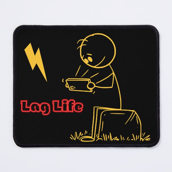 Item preview, Lag Life – Gaming Frustration designed and sold by Bymonale.
