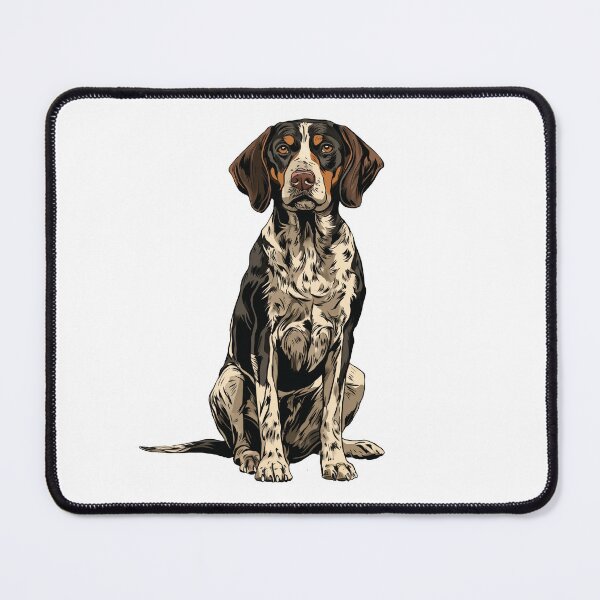 Item preview, Bluetick Coonhound Dog Illustration designed and sold by whyitsme.