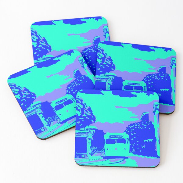 Item preview, Mermaid Colors San Francisco Castro Muni Stop designed and sold by krithi kreations.