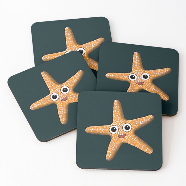 Item preview, Happy Orange Starfish designed and sold by StephJChild.