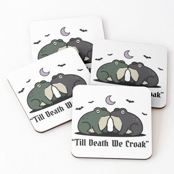 Item preview,  Two adorable frogs in love, smiling and surrounded by hearts, kiss designed and sold by m-litomirskaya.