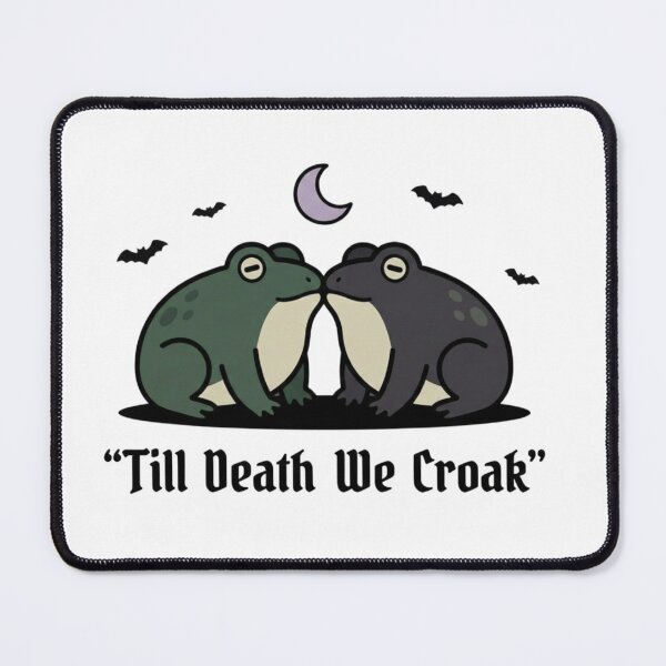 Item preview, Two adorable frogs in love, smiling and surrounded by hearts, kiss designed and sold by m-litomirskaya.