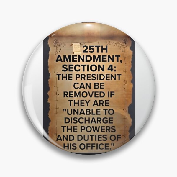 Item preview, 25th Amendment Section 4 designed and sold by biancabunny.
