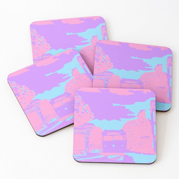 Item preview, Pastel Colors San Francisco Castro Muni Stop designed and sold by krithi kreations.
