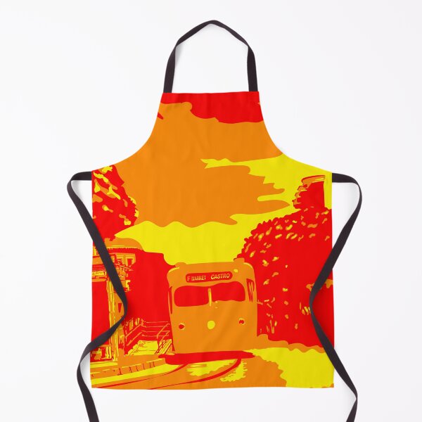 Item preview, Summer Sunset Colors San Francisco Castro Muni Stop designed and sold by krithi kreations.