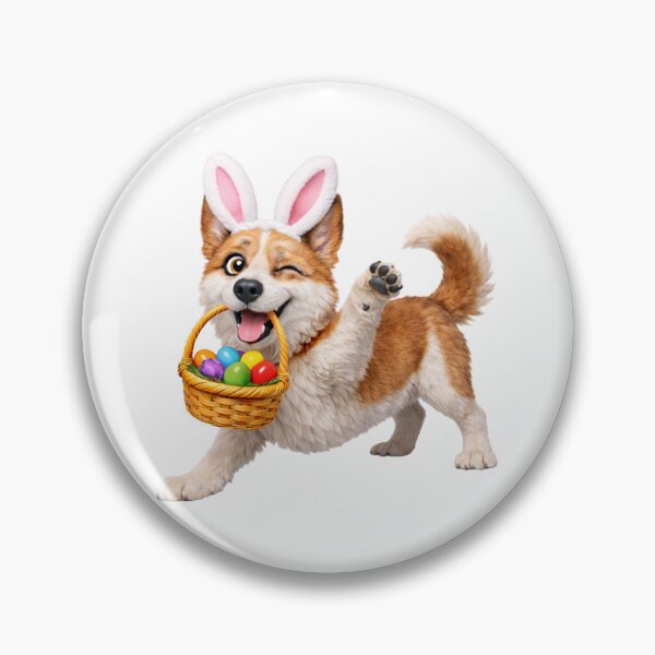 Item preview, Easter Canaan Dog designed and sold by Sillytoe.