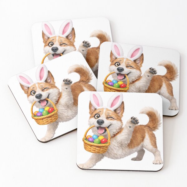 Item preview, Easter Canaan Dog designed and sold by Sillytoe.