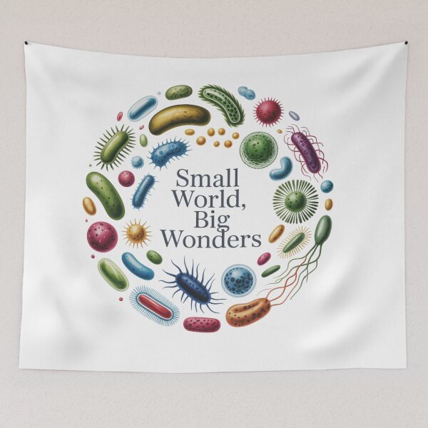 Item preview, Small World Big Wonders Microbiology Science designed and sold by Mr-wow.