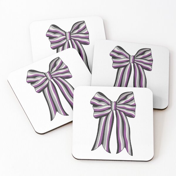 Item preview, Ace Pride Big Striped Bow designed and sold by ketrena.
