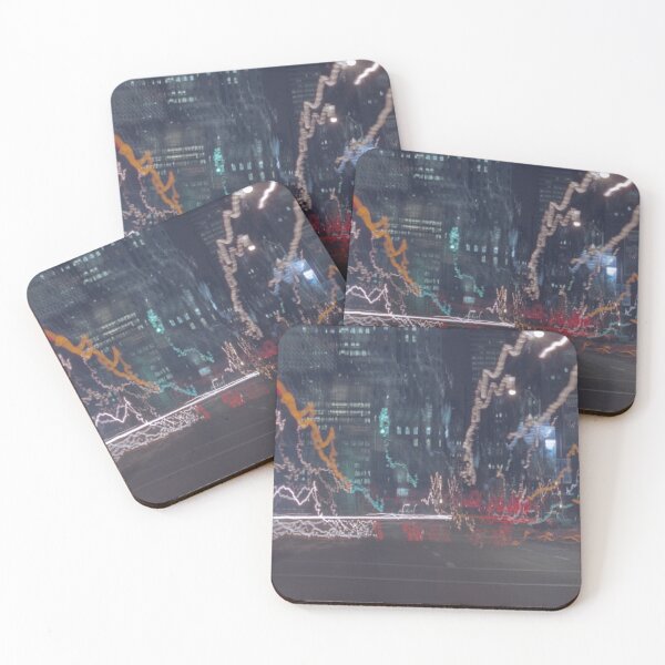 Item preview, Time exposure of Michigan Ave designed and sold by KWAPhoto.