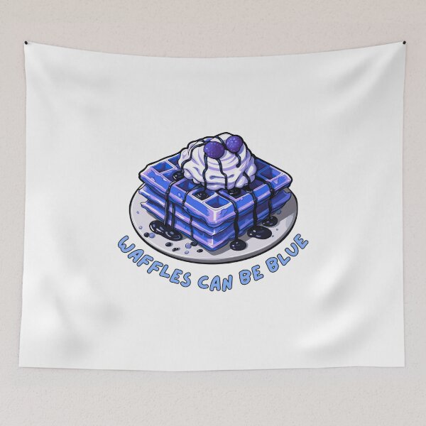 Item preview, Percy Jackson "waffles can be blue" quote designed and sold by rachaelharris17.