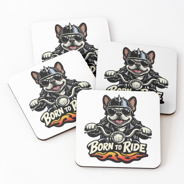 Item preview, Born To Ride Bulldog Spirit designed and sold by TrendlyStudio.