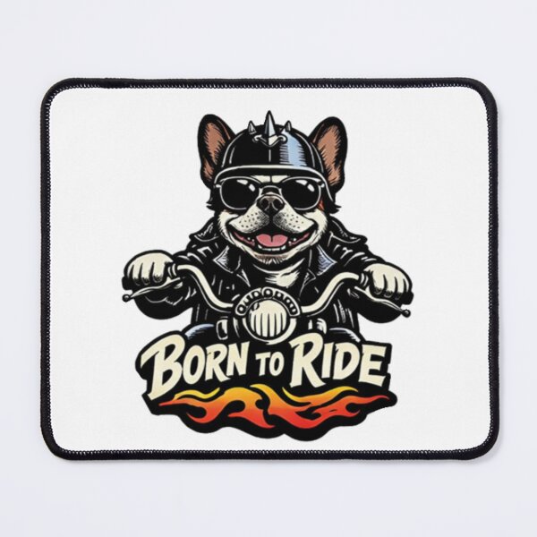 Item preview, Born To Ride Bulldog Spirit designed and sold by TrendlyStudio.