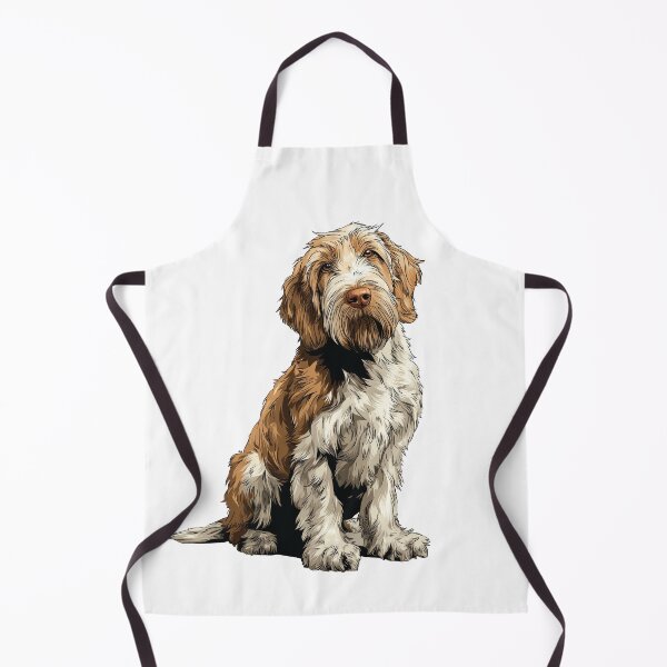 Item preview, Orange and White Spinone Italiano Dog Illustration designed and sold by whyitsme.