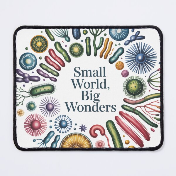 Item preview, Small World Big Wonders Microbiology Art designed and sold by Mr-wow.