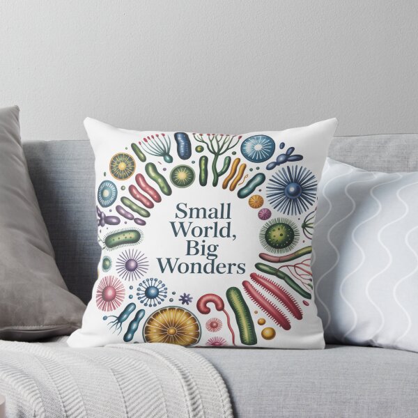 Item preview, Small World Big Wonders Microbiology Art designed and sold by Mr-wow.