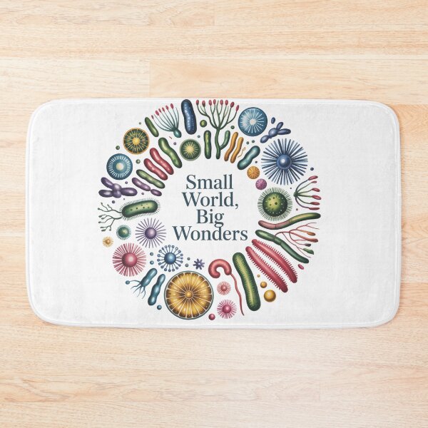 Item preview, Small World Big Wonders Microbiology Art designed and sold by Mr-wow.
