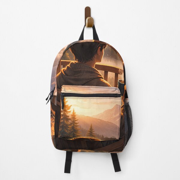 Item preview, Peaceful Morning Coffee with Mountain View designed and sold by DaGont Creative.
