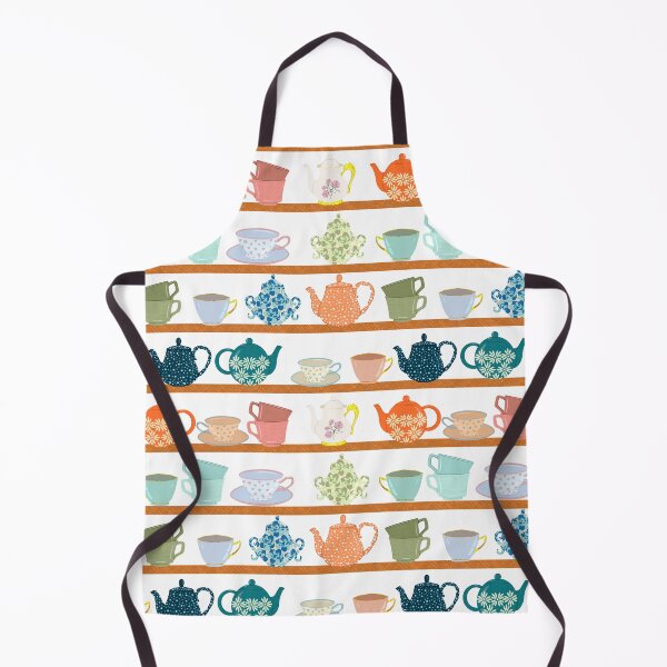 Item preview, Tea cup shelf print designed and sold by TeraLynne.
