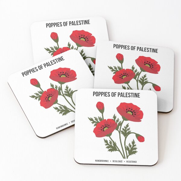 Item preview, Poppies of Palestine designed and sold by threadsjam.