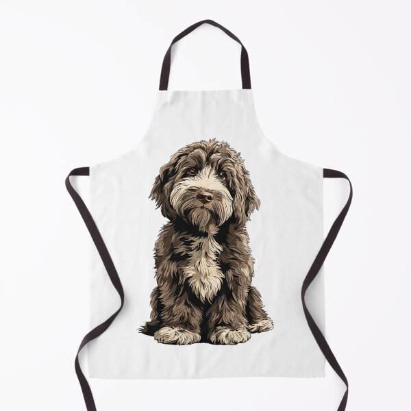 Item preview, Chocolate Merle Cockapoo Dog Illustration designed and sold by whyitsme.