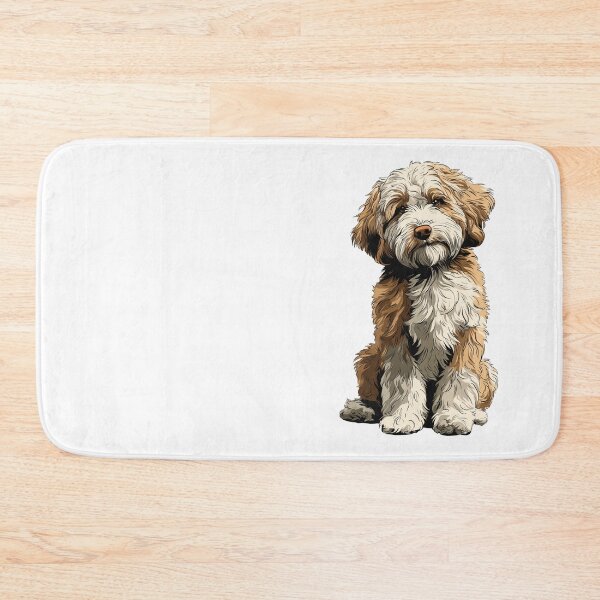 Item preview, Red Merle Cockapoo Dog Illustration designed and sold by whyitsme.