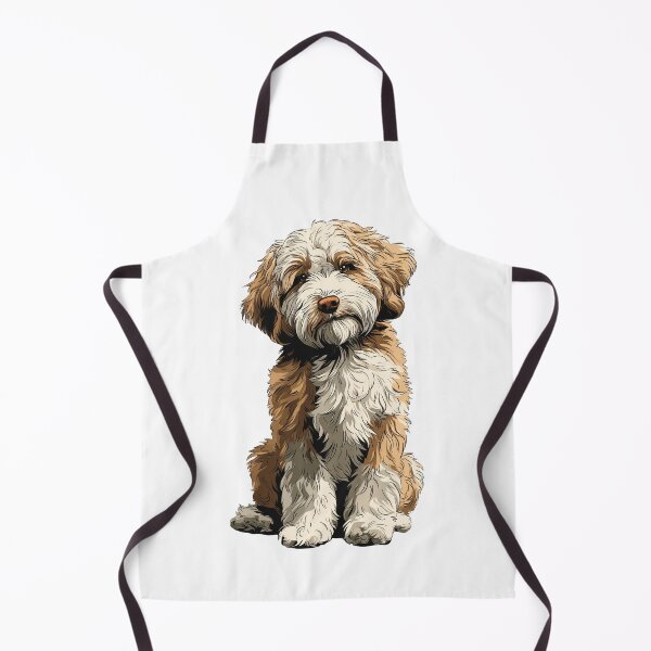 Item preview, Red Merle Cockapoo Dog Illustration designed and sold by whyitsme.