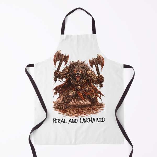 Item preview, Wolf Berserker – Feral and Unchained | Warrior Animals designed and sold by DigiWoosh.