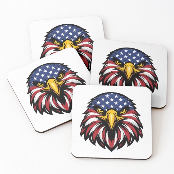Item preview, American Flag Eagle designed and sold by MarshallStickerX.