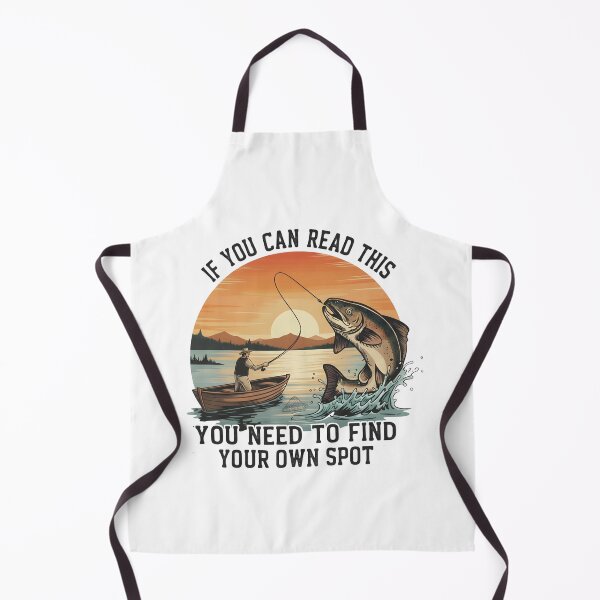Item preview, Funny Fishing Quote - If You Can Read This Find Your Own Spot Art designed and sold by Latikshop.