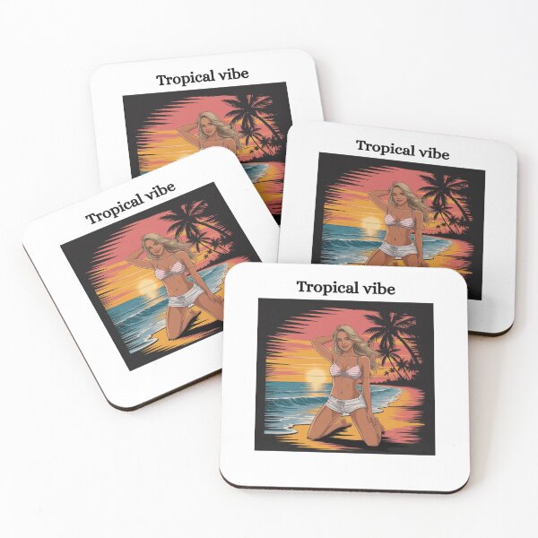 Item preview, Polish Girl in Florida – Tropical Vibes Art designed and sold by Goodvibemini.