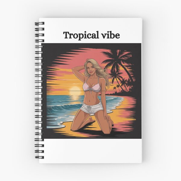 Item preview, Polish Girl in Florida – Tropical Vibes Art designed and sold by Goodvibemini.