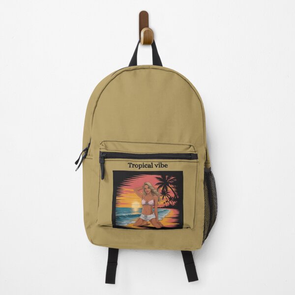 Item preview, Polish Girl in Florida – Tropical Vibes Art designed and sold by Goodvibemini.