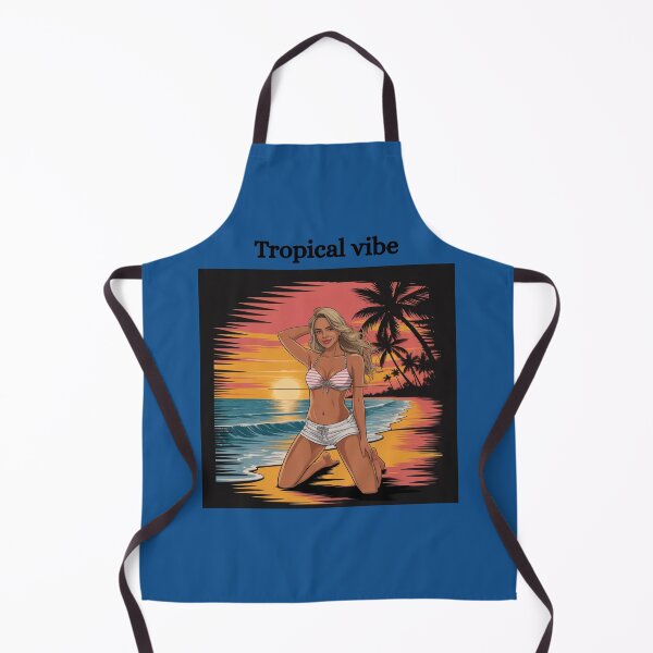 Item preview, Polish Girl in Florida – Tropical Vibes Art designed and sold by Goodvibemini.