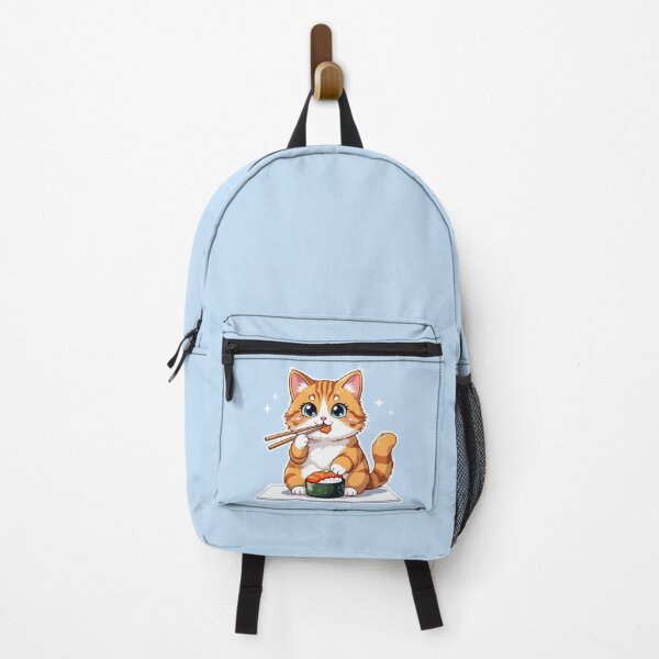 Item preview, Cat and sushi designed and sold by PrintLabStudio.