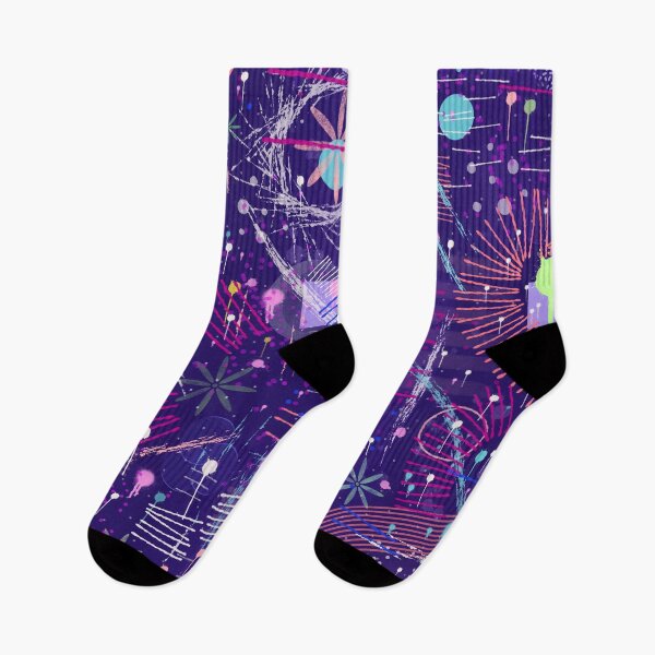 Item preview, Maximalist Abstract on Purple  designed and sold by DanielleGensler.