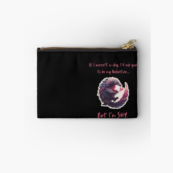 Item preview, Cute Shy Pangolin Valentine Design for Every Introvert designed and sold by KZurHTPC.