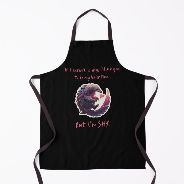 Item preview, Cute Shy Pangolin Valentine Design for Every Introvert designed and sold by KZurHTPC.